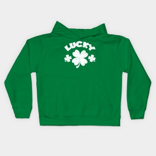 Funny T-Shirt Lacky Happy St Patrick's Day Kids Hoodie